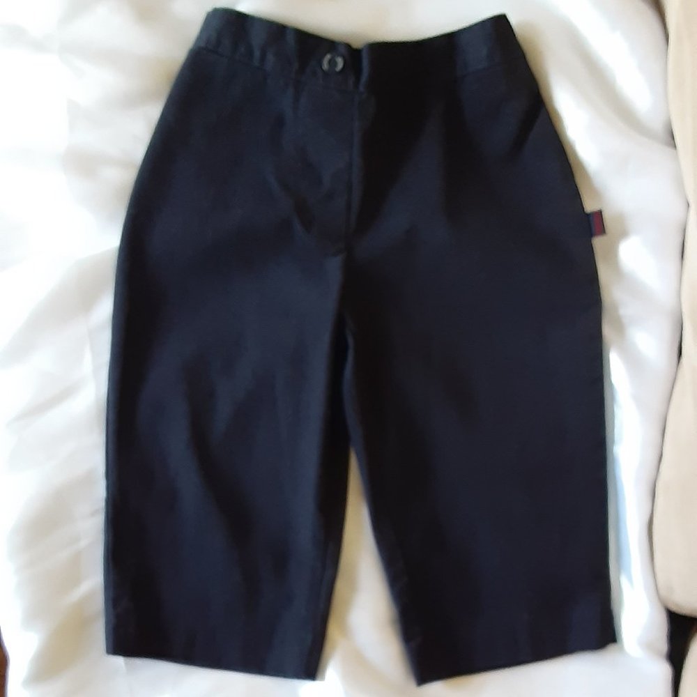 Dennis Uniform Crop Pants Navy Size 6
